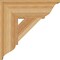 Ekena Millwork Traditional Traditional Rough Sawn Bracket, Western Red Cedar, 6"W x 20"D x 20"H BKT06X20X20TRA01RWR - alternate 4
